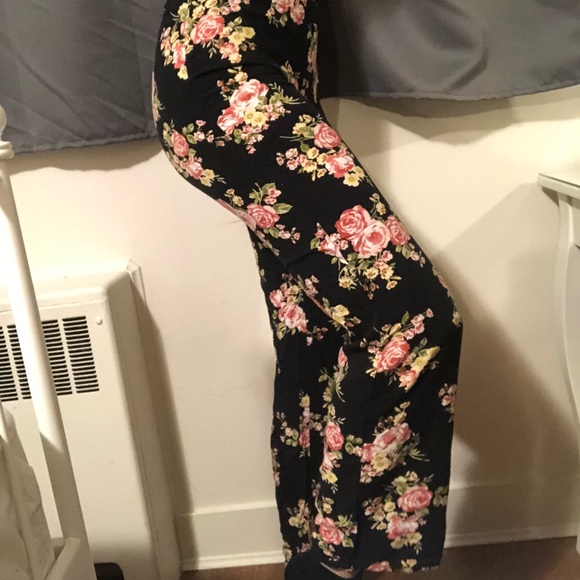 70s Flower Pants - Picture 4 of 4